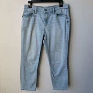 Boyfriend Fleece-lined Denim Jeans